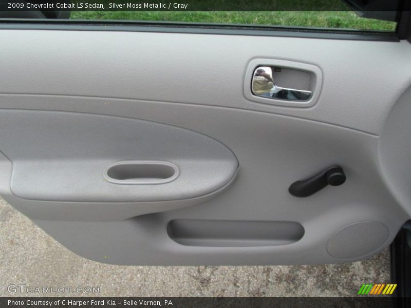 Silver Moss Metallic / Gray 2009 Chevrolet Cobalt LS Sedan