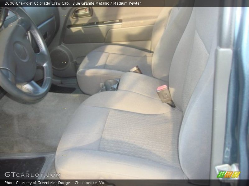 Blue Granite Metallic / Medium Pewter 2006 Chevrolet Colorado Crew Cab