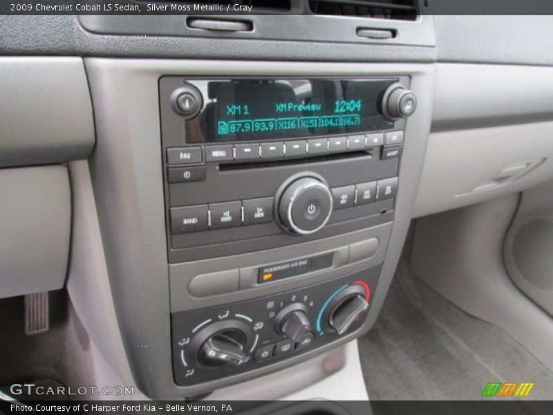 Silver Moss Metallic / Gray 2009 Chevrolet Cobalt LS Sedan