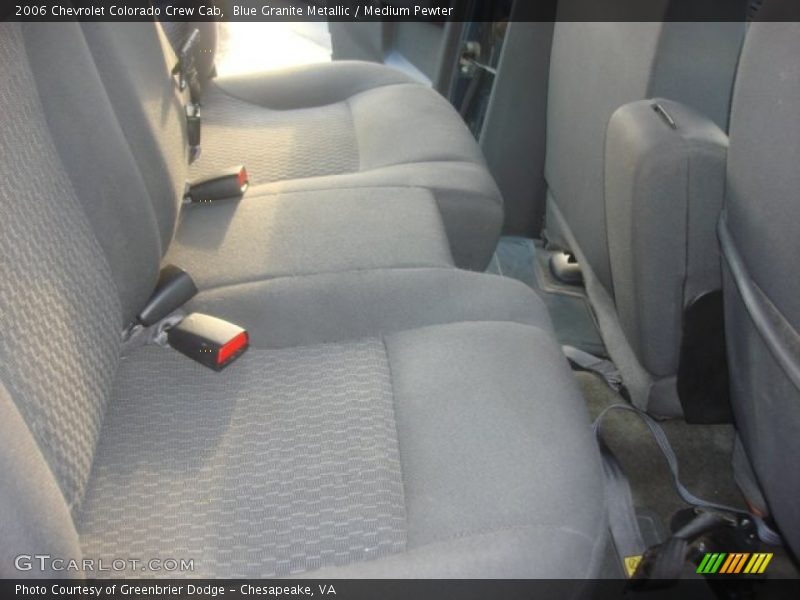 Blue Granite Metallic / Medium Pewter 2006 Chevrolet Colorado Crew Cab