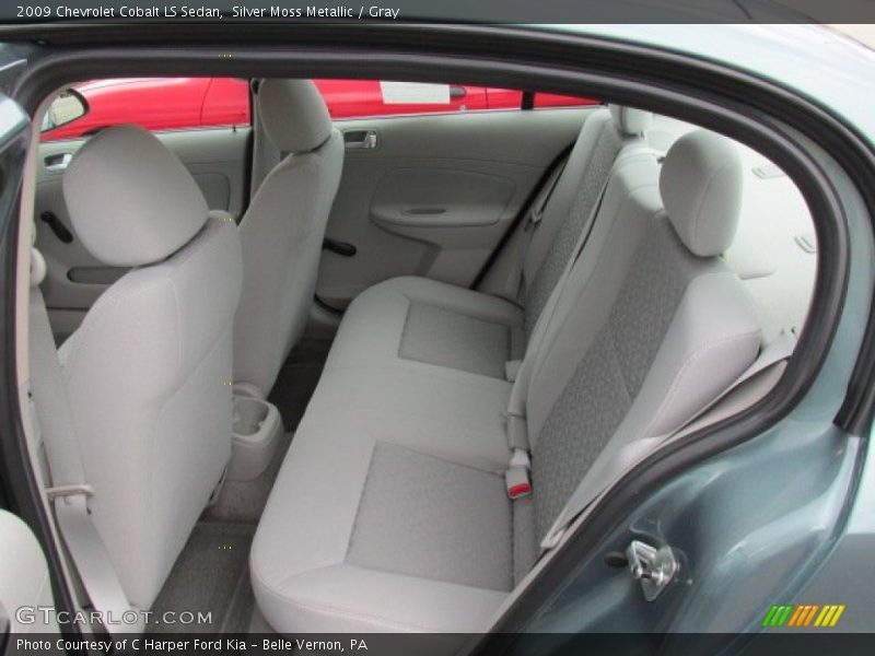Silver Moss Metallic / Gray 2009 Chevrolet Cobalt LS Sedan