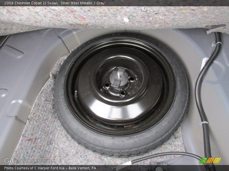 Silver Moss Metallic / Gray 2009 Chevrolet Cobalt LS Sedan