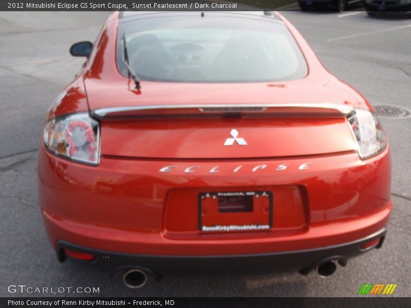 Sunset Pearlescent / Dark Charcoal 2012 Mitsubishi Eclipse GS Sport Coupe