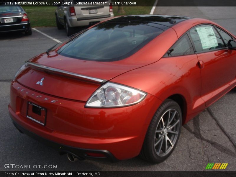 Sunset Pearlescent / Dark Charcoal 2012 Mitsubishi Eclipse GS Sport Coupe