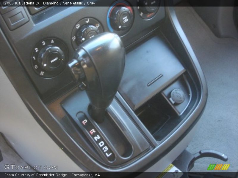 Diamond Silver Metallic / Gray 2005 Kia Sedona LX