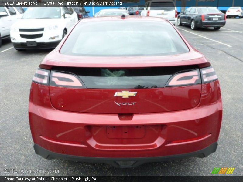 Crystal Red Tintcoat / Jet Black/Dark Accents 2013 Chevrolet Volt