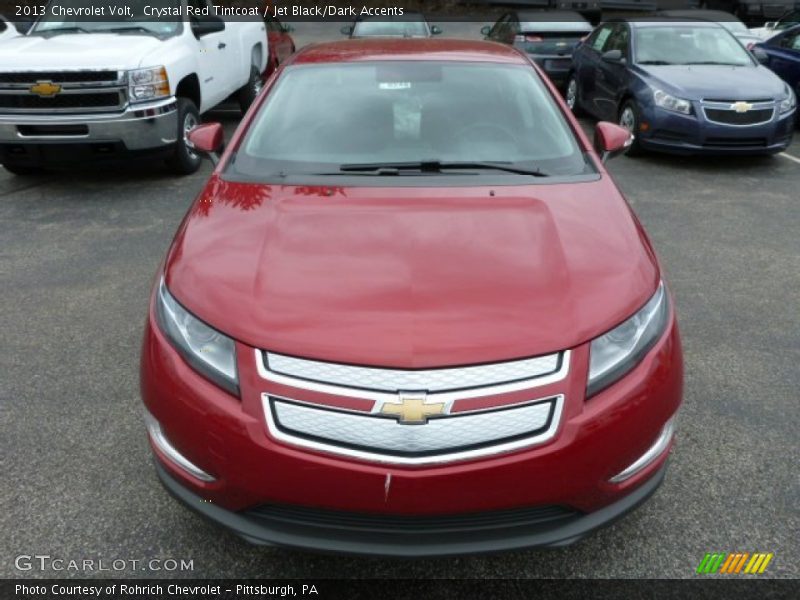 Crystal Red Tintcoat / Jet Black/Dark Accents 2013 Chevrolet Volt