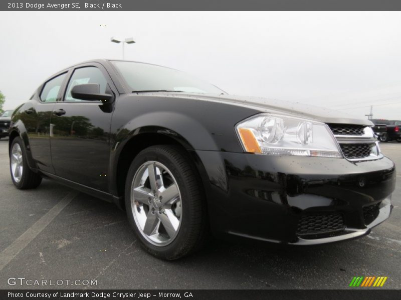 Black / Black 2013 Dodge Avenger SE