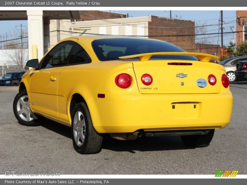  2007 Cobalt LS Coupe Rally Yellow