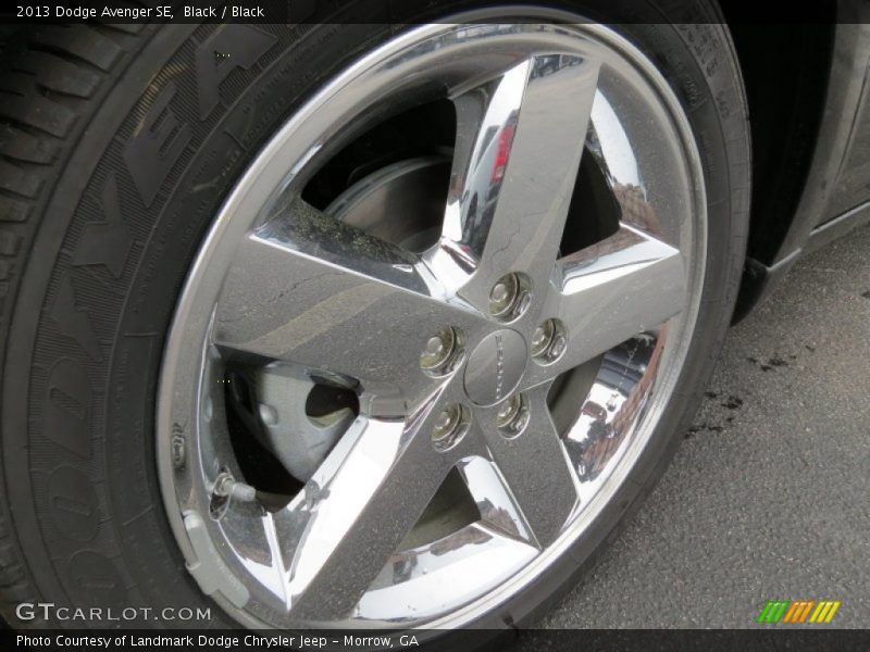 Black / Black 2013 Dodge Avenger SE