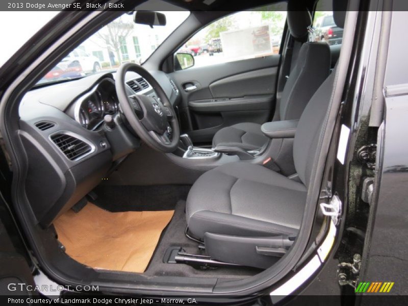 Black / Black 2013 Dodge Avenger SE