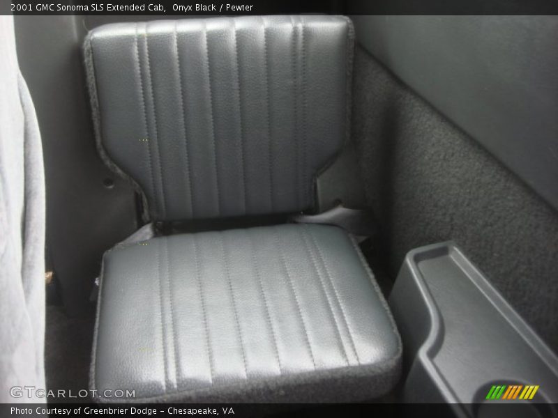 Rear Seat of 2001 Sonoma SLS Extended Cab