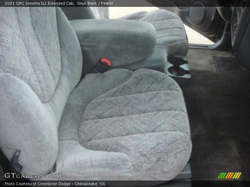 Front Seat of 2001 Sonoma SLS Extended Cab