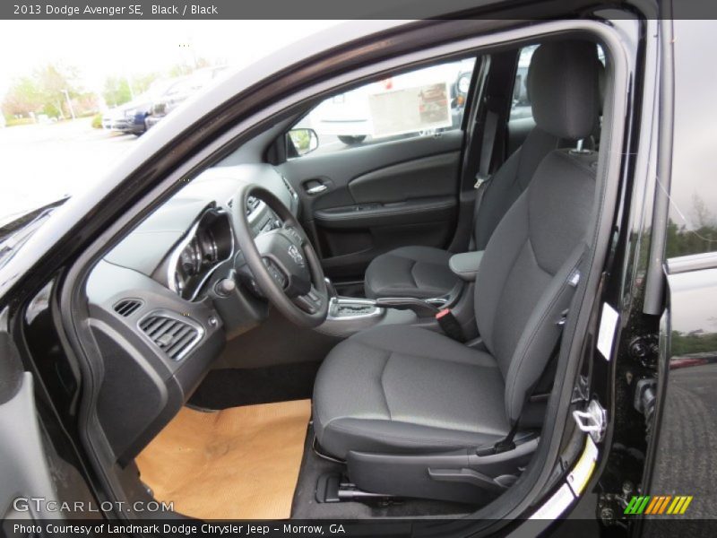 Black / Black 2013 Dodge Avenger SE