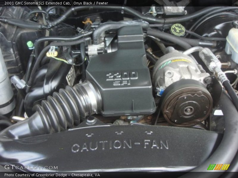  2001 Sonoma SLS Extended Cab Engine - 2.2 Liter OHV 8-Valve 4 Cylinder