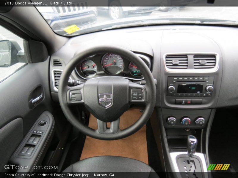 Black / Black 2013 Dodge Avenger SE