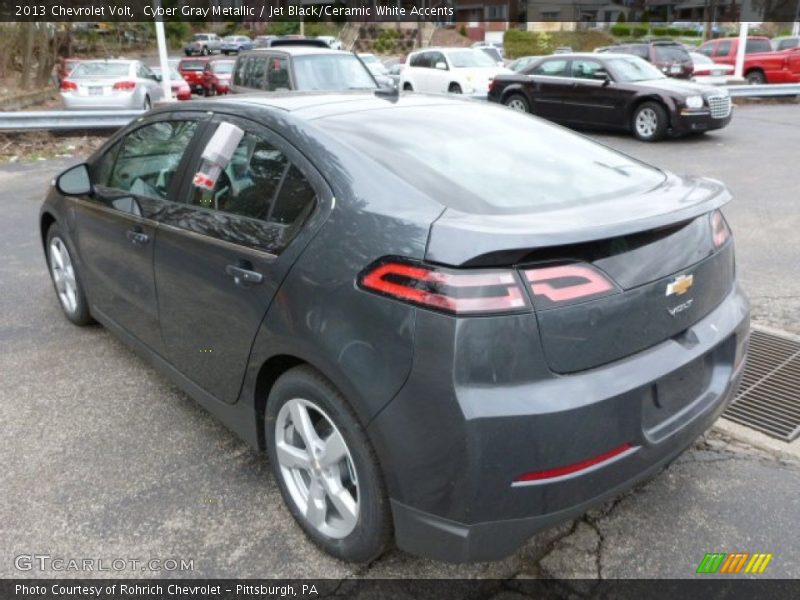 Cyber Gray Metallic / Jet Black/Ceramic White Accents 2013 Chevrolet Volt