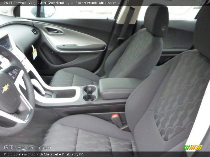 Front Seat of 2013 Volt 