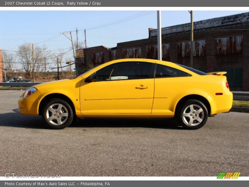  2007 Cobalt LS Coupe Rally Yellow
