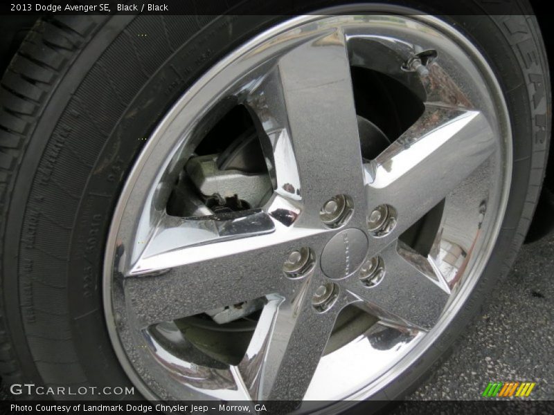 Black / Black 2013 Dodge Avenger SE