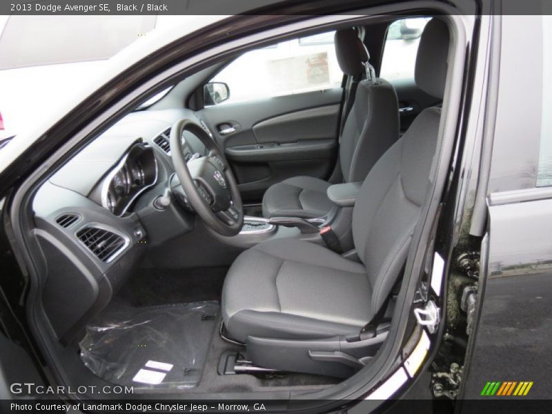 Black / Black 2013 Dodge Avenger SE