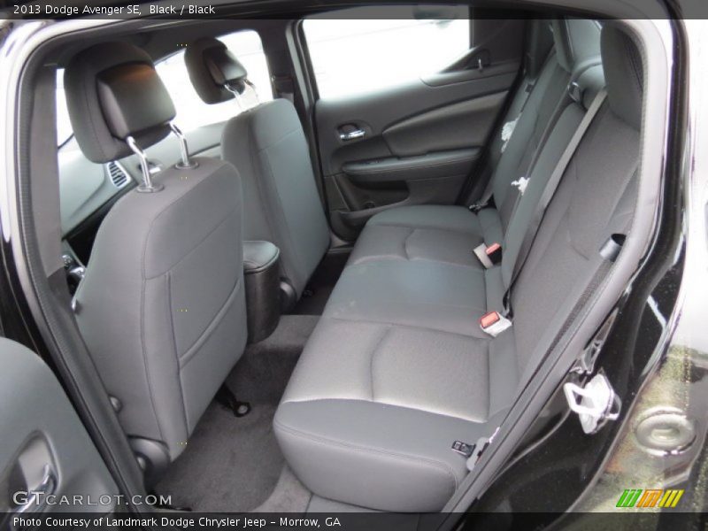 Black / Black 2013 Dodge Avenger SE
