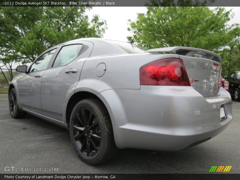 Billet Silver Metallic / Black 2013 Dodge Avenger SXT Blacktop
