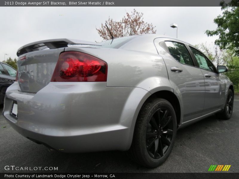 Billet Silver Metallic / Black 2013 Dodge Avenger SXT Blacktop