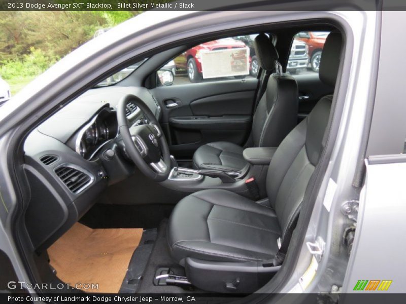 Billet Silver Metallic / Black 2013 Dodge Avenger SXT Blacktop