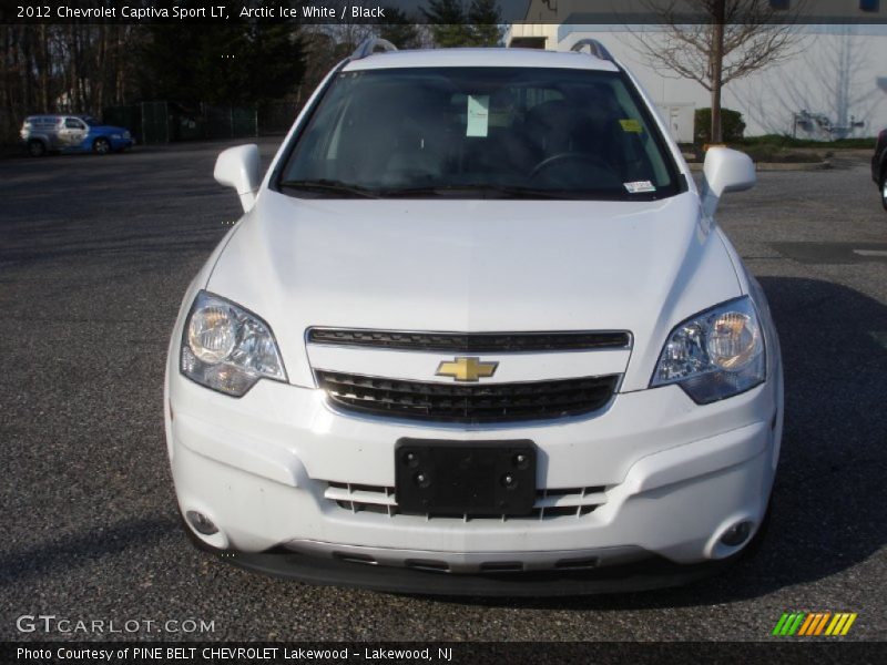 Arctic Ice White / Black 2012 Chevrolet Captiva Sport LT