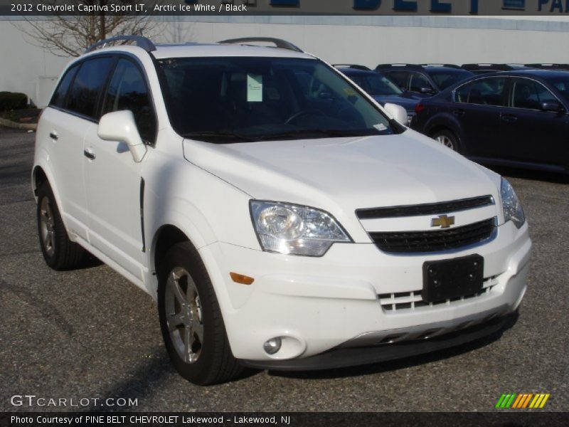 Arctic Ice White / Black 2012 Chevrolet Captiva Sport LT