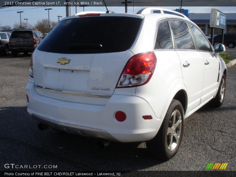 Arctic Ice White / Black 2012 Chevrolet Captiva Sport LT
