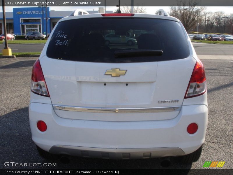Arctic Ice White / Black 2012 Chevrolet Captiva Sport LT