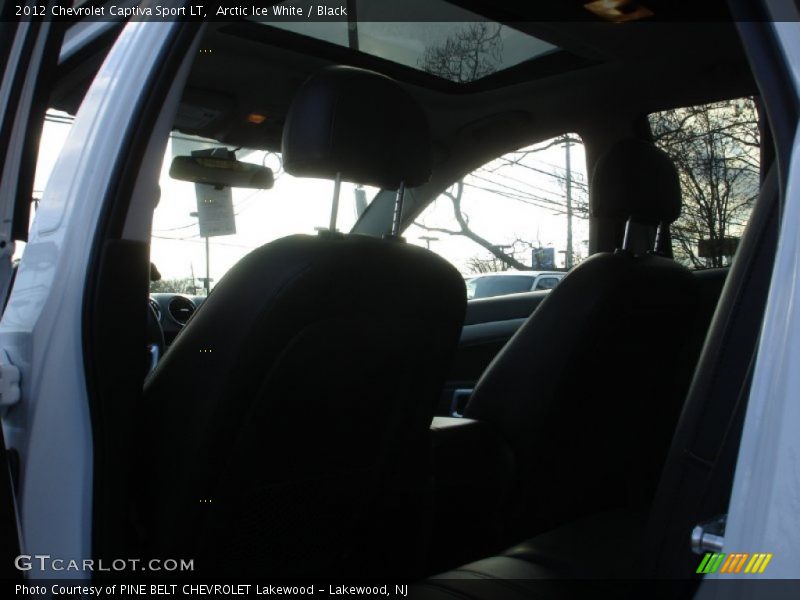 Arctic Ice White / Black 2012 Chevrolet Captiva Sport LT