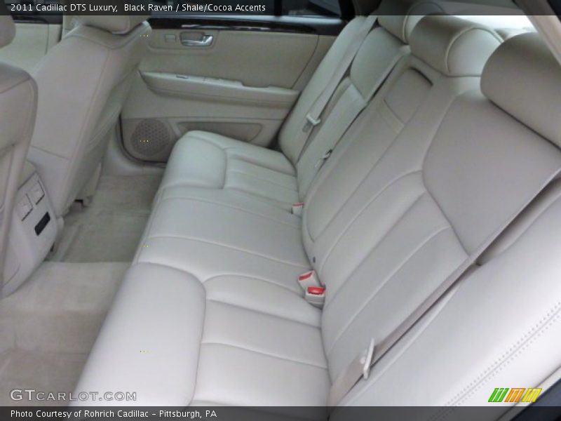 Black Raven / Shale/Cocoa Accents 2011 Cadillac DTS Luxury