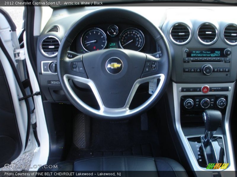 Arctic Ice White / Black 2012 Chevrolet Captiva Sport LT