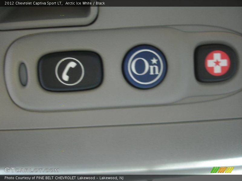 Arctic Ice White / Black 2012 Chevrolet Captiva Sport LT