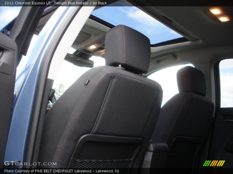 Twilight Blue Metallic / Jet Black 2011 Chevrolet Equinox LT