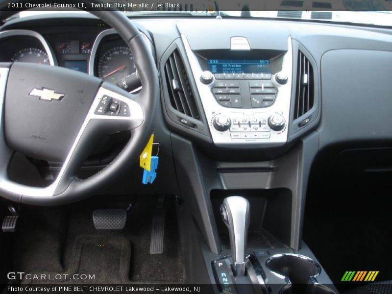 Twilight Blue Metallic / Jet Black 2011 Chevrolet Equinox LT
