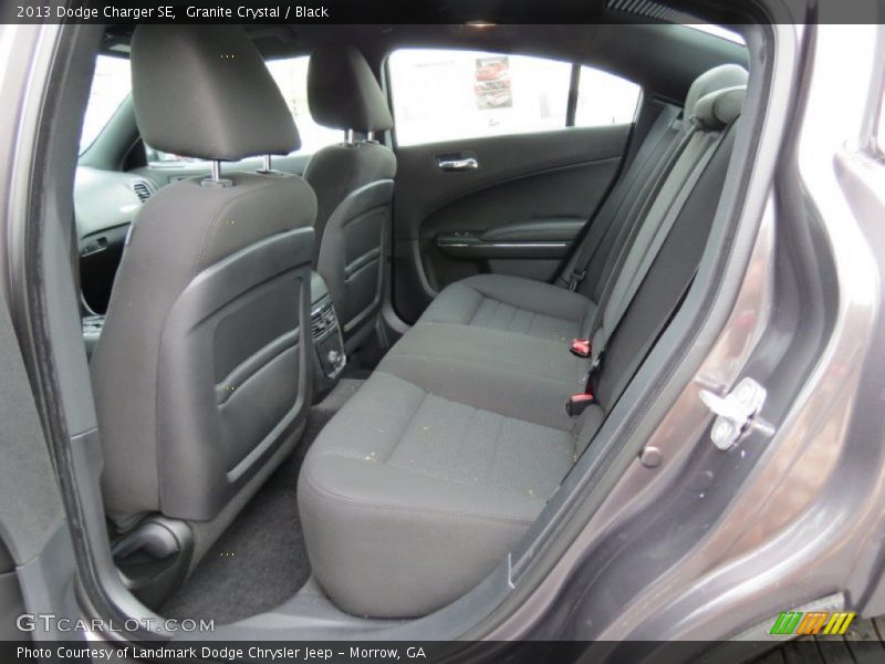Granite Crystal / Black 2013 Dodge Charger SE