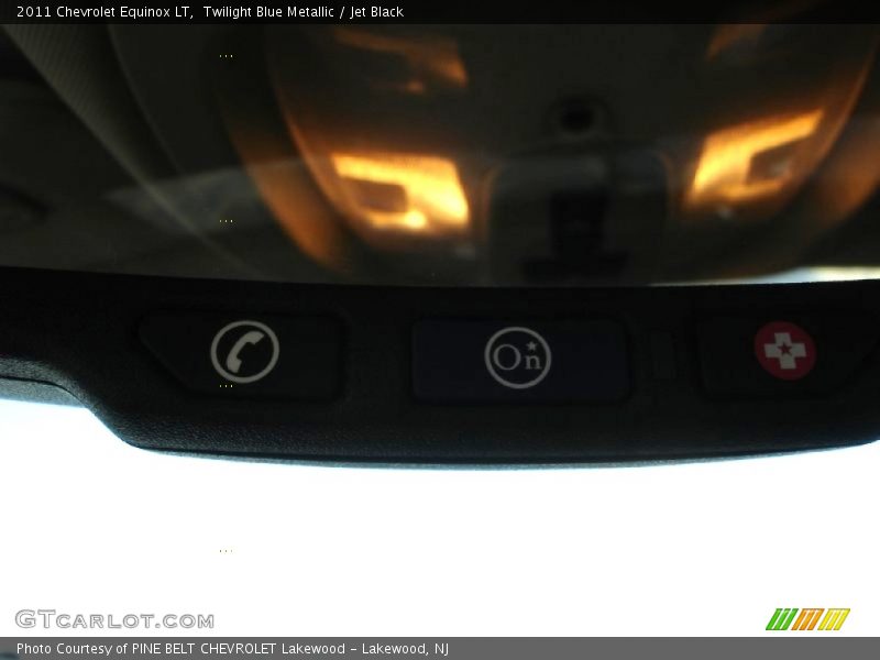 Twilight Blue Metallic / Jet Black 2011 Chevrolet Equinox LT