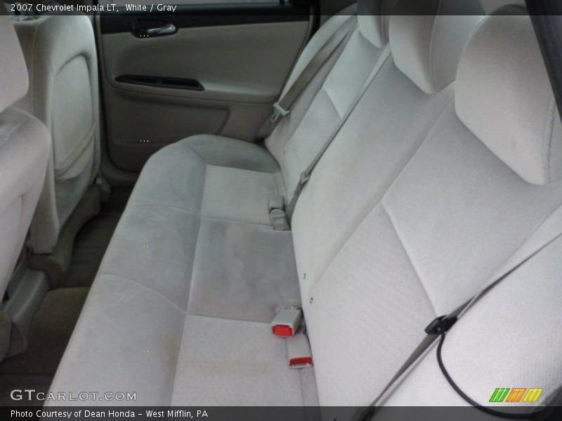 White / Gray 2007 Chevrolet Impala LT