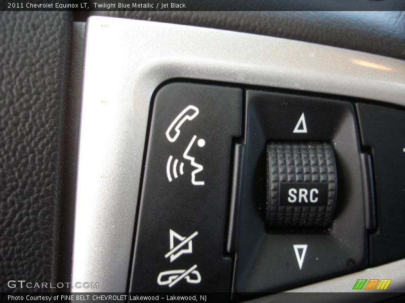 Twilight Blue Metallic / Jet Black 2011 Chevrolet Equinox LT
