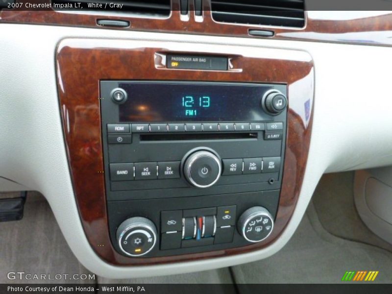 White / Gray 2007 Chevrolet Impala LT
