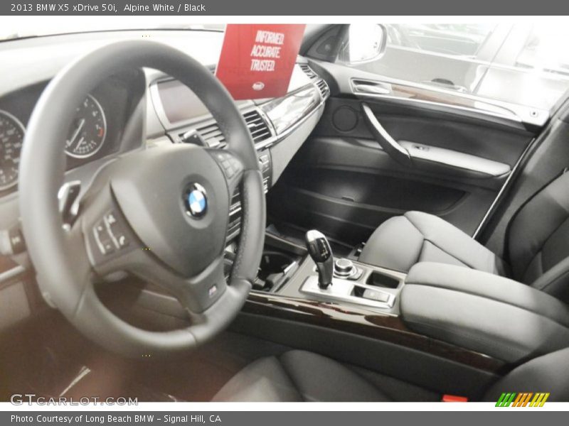 Alpine White / Black 2013 BMW X5 xDrive 50i