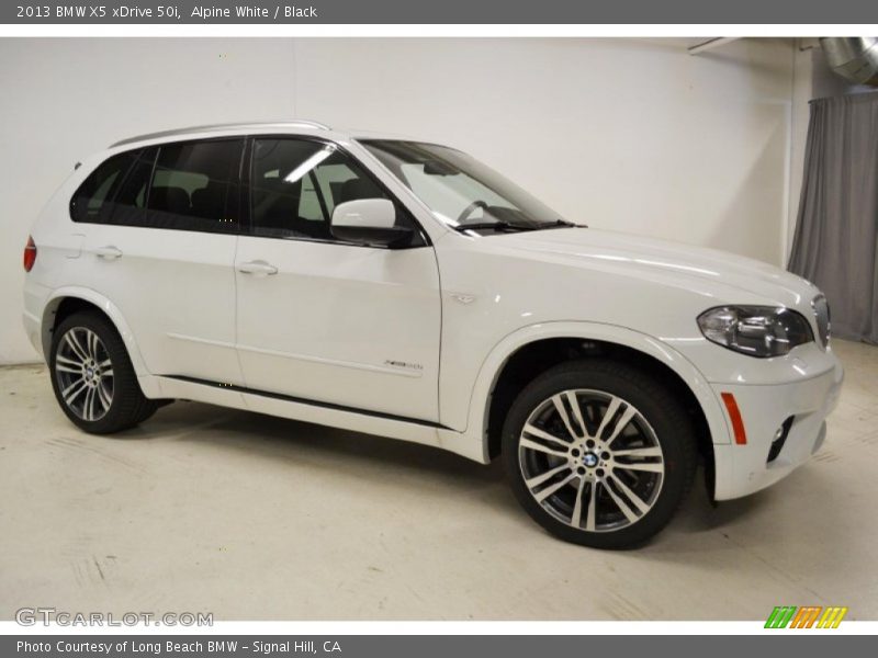 Alpine White / Black 2013 BMW X5 xDrive 50i