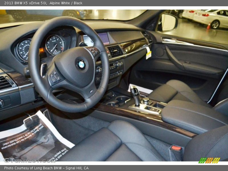 Alpine White / Black 2013 BMW X5 xDrive 50i