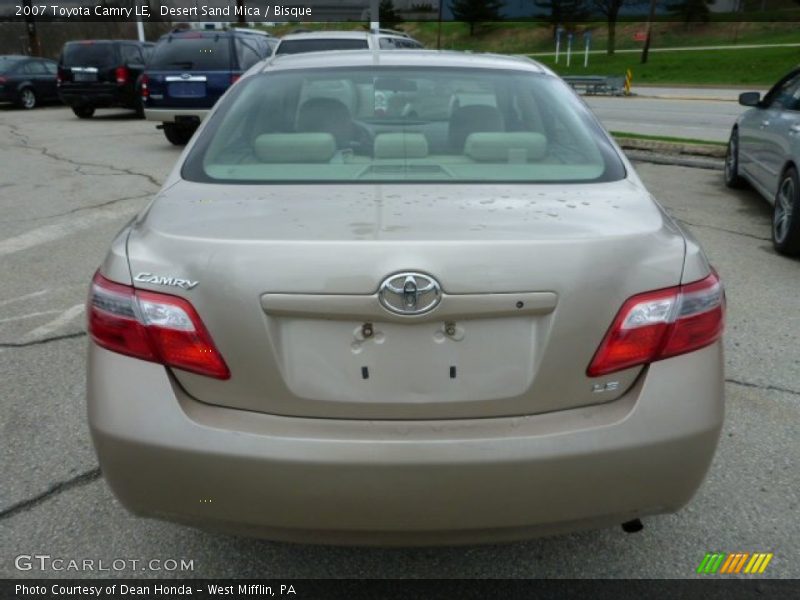 Desert Sand Mica / Bisque 2007 Toyota Camry LE
