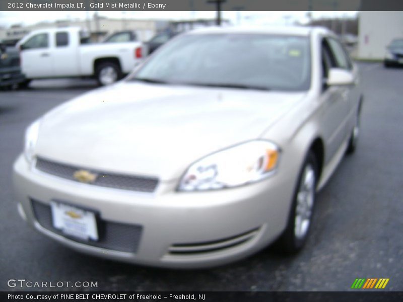 Gold Mist Metallic / Ebony 2012 Chevrolet Impala LT