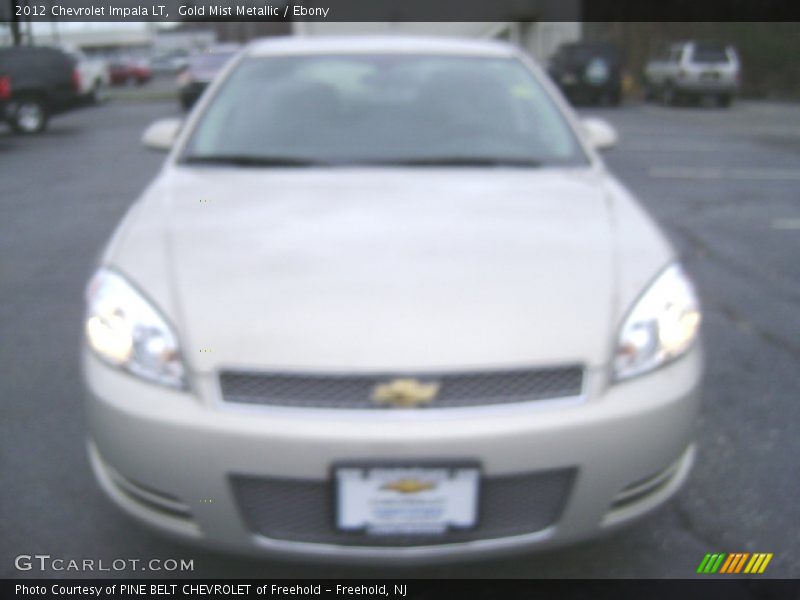 Gold Mist Metallic / Ebony 2012 Chevrolet Impala LT